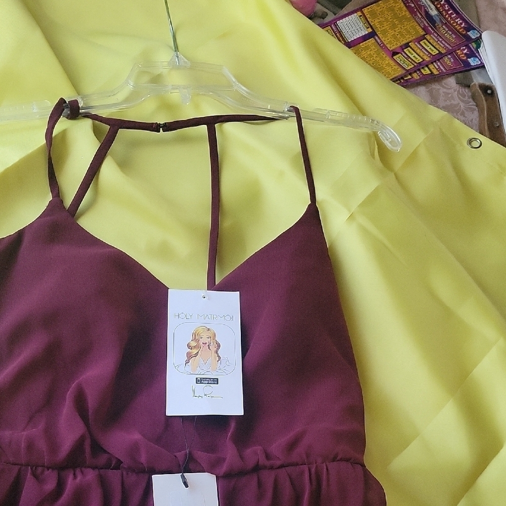 HAYLEY PAIGE Women Elegant Jumpsuit Purple  Size 4 - Picture 8 of 9